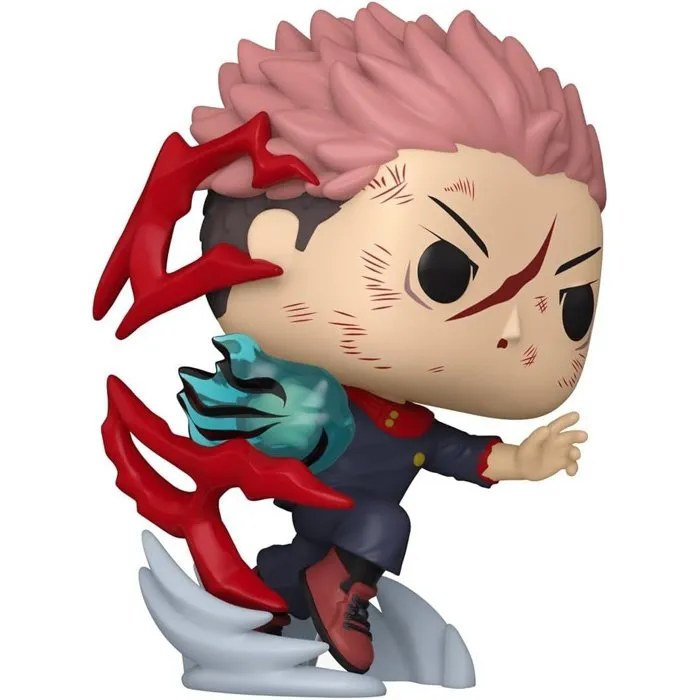 Funko Figurine Pop! Plus - Jujutsu Kaisen Yuji Itadori Grand Modèle en Vinyle Sous Licence Officielle