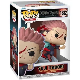Funko Figurine Pop! Plus - Jujutsu Kaisen Yuji Itadori Grand Modèle en Vinyle Sous Licence Officielle