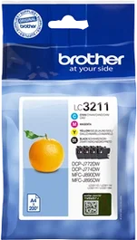 Brother LC-3211 Multipack noir / cyan / magenta / jaune (LC3211VALDR)