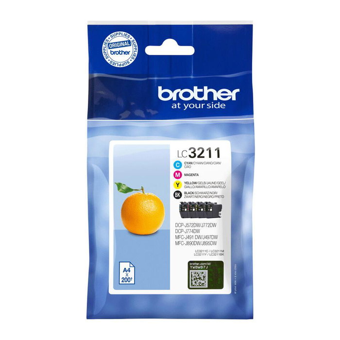 Brother LC-3211VAL Multipack (BK/C/M/Y)