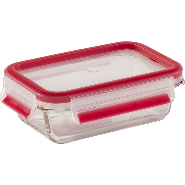 EMSA Clip & Close Glass Lot de 3 boîtes de conservation