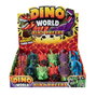 HTI Dino Racers - Véhicules à friction dinosaures - Multipack de 12 unités - Jouets pour enfants dès 3 ans - 5 modèles différents - Dino Racers Exp.