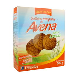 Hijas del Sol Galettes d'avoine citron sans sucre 500g
