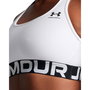 Soutien-gorge de Sport Under Armour Hg Mid Branded Blanc XL