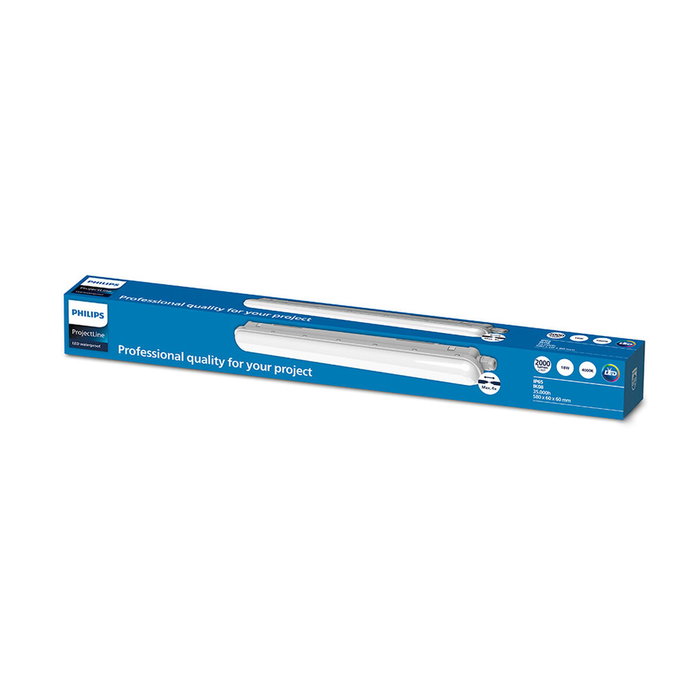 Philips Projectline Réglette LED étanche 18 W 2000 lm 4000 K 58 cm