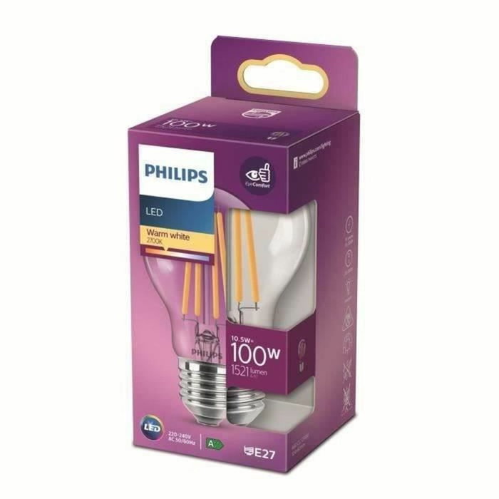Philips Ampoule LED E27 100W Blanc Chaud