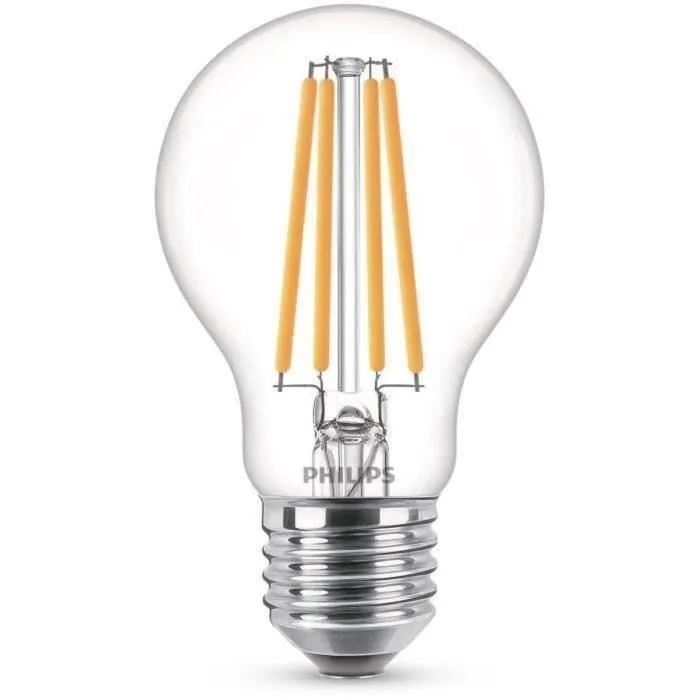 Philips Ampoule LED Non Dimmable E27 10W Équivalent 100W Blanc Chaud 15000h Philips Ampoule LED Non Dimmable E27 10W Équivalent 100W Blanc Chaud 15000h