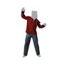 BigBuy Carnival Déguisement Loup-garou pour Homme Adulte Taille M/L