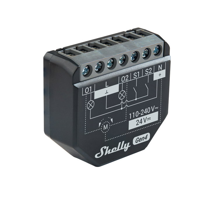 Prise Intelligente Shelly SHELLY 2PM GEN4 X4 Wi-Fi 230 V 10 A (4 Unités)