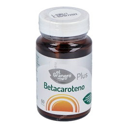 El Granero Betacarotène 60 Perles Complément Alimentaire Vitamine E