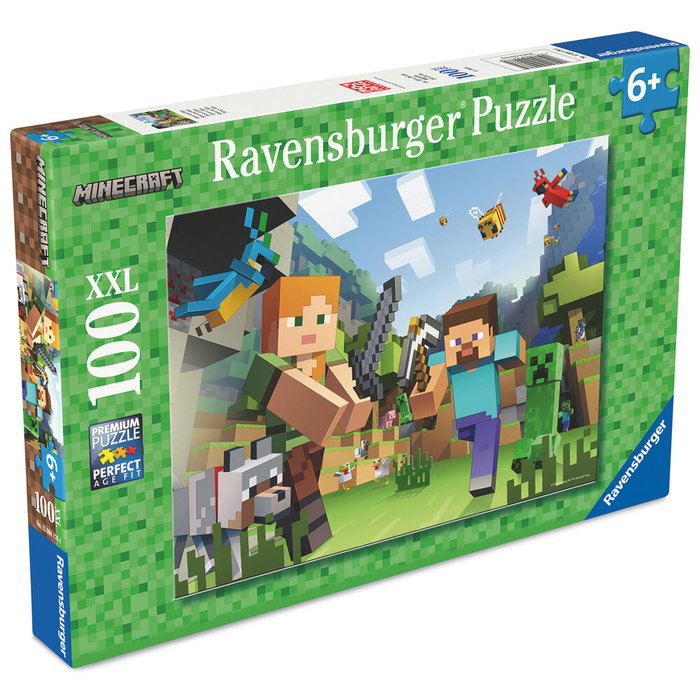 Ravensburger Puzzle Minecraft XXL 100 pièces