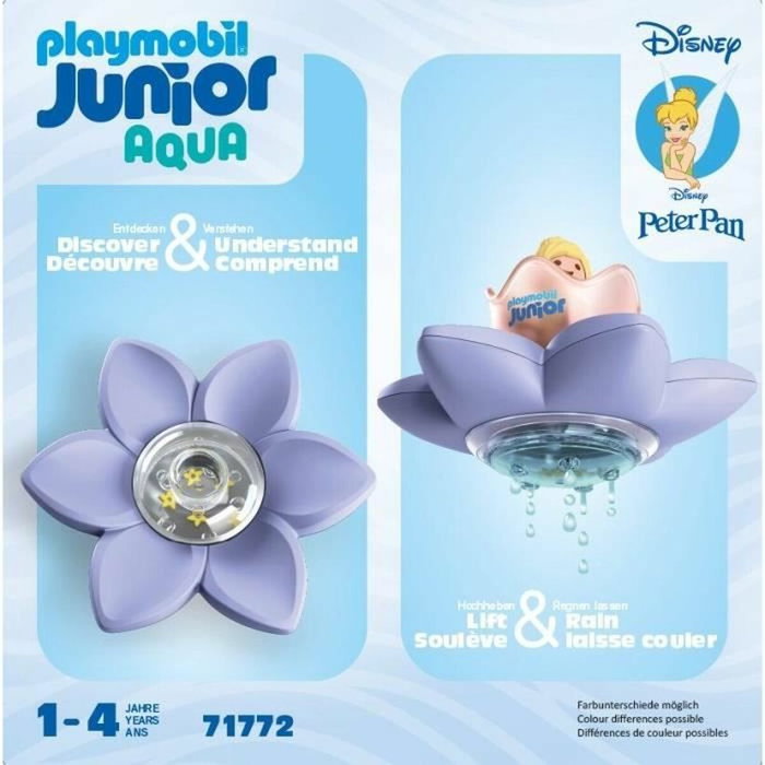 PLAYMOBIL JUNIOR Fée Clochette et Fleur Flottante Disney
