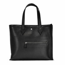 Montblanc MB198003 Sac à main en cuir noir
