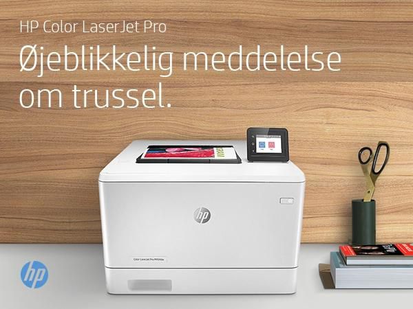 HP Color LaserJet Pro M454dw - Imprimante Laser Couleur, A4, WiFi, USB, Vitesse 28ppm, Résolution 600 x 600 dpi