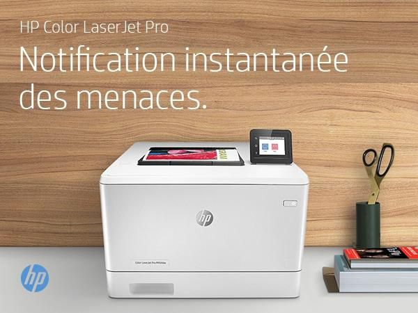 HP Color LaserJet Pro M454dw - Imprimante Laser Couleur, A4, WiFi, USB, Vitesse 28ppm, Résolution 600 x 600 dpi