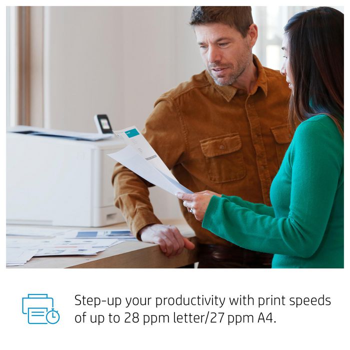 HP Color LaserJet Pro M454dw - Imprimante Laser Couleur, A4, WiFi, USB, Vitesse 28ppm, Résolution 600 x 600 dpi