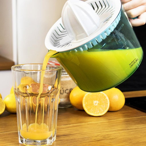 Cecotec Zitrus Easy Basic Exprimidor Électrique 40 W, 1 L BPA-Free, Double Sens de Rotation