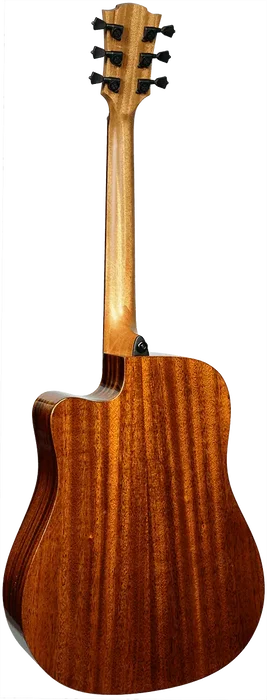 Lag Guitare Acoustique Dreadnought Cutaway A/E Tramontane 98 - Caoba - Table Massif Caoba - Finition Brillante Naturelle Lag Guitare Acoustique Dreadnought Cutaway A/E Tramontane 98 - Caoba - Table Massif Caoba - Finition Brillante Naturelle