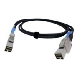 Qnap CAB-SAS05M-8644 Câble Mini SAS HD SFF-8644 Mâle-Mâle 0.5 m SAS 12 Gbit/s Noir
