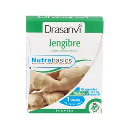 Drasanvi Nutrabasics Gingembre 30 Gélules Soutien Immunitaire et Digestif
