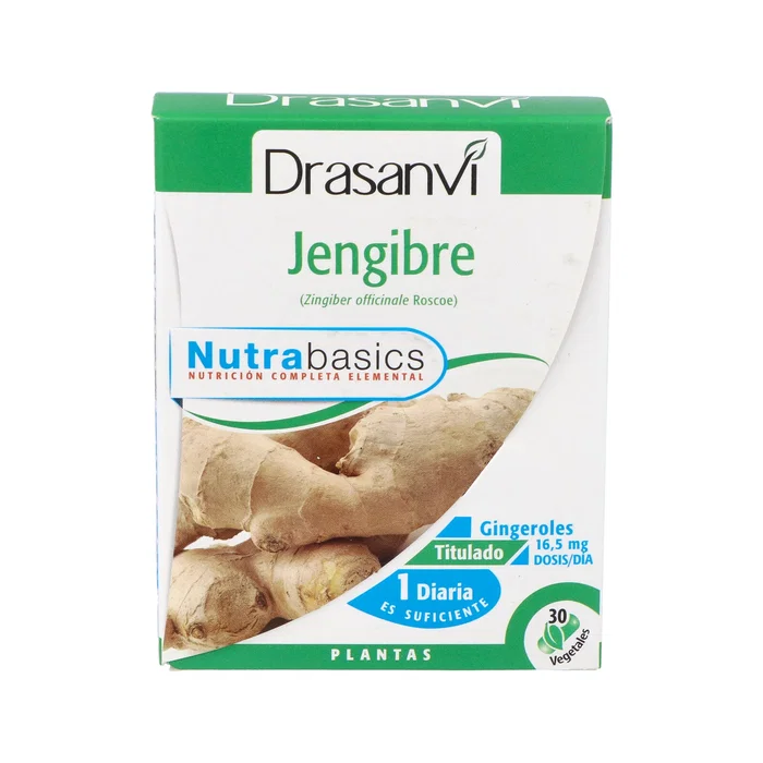 Drasanvi Nutrabasics Gingembre 30 Gélules Soutien Immunitaire et Digestif Drasanvi Nutrabasics Gingembre 30 Gélules Soutien Immunitaire et Digestif