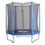 Ociotrends Trampoline Bleu/gris 182 cm avec filet