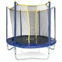Ociotrends Trampoline Bleu/gris 182 cm avec filet