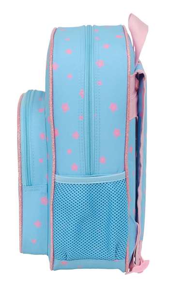 Safta Mochila adapt.carro Stitch 'Happy' 26x34x11 cm - Sac à dos enfant - Dès 3 ans