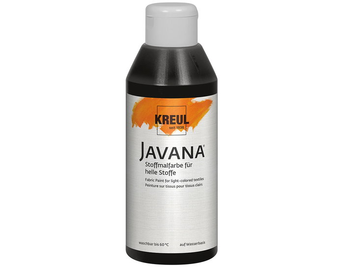Kreul Peinture textile translucide Javana Tex noir 250ml Kreul Peinture textile translucide Javana Tex noir 250ml