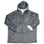 Home Deco Factory Sudadera avec poche et capuche SWEAT PLAID