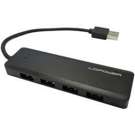 LC-Power LC-HUB-U3-4-V2 Hub USB 4 ports USB-A noir