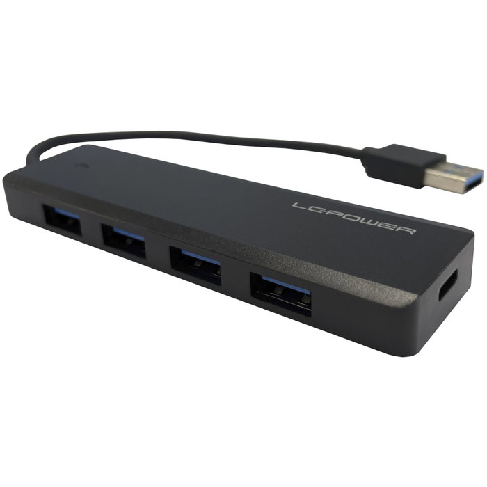 LC-Power LC-HUB-U3-4-V2 Hub USB 4 ports USB-A noir