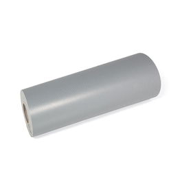 Emuca Tapis antidérapant pour tiroir, strié, longueur 20m x 480mm, plastique, gris
