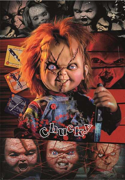 Clementoni Puzzle Horror Movies - Chucky 1000 pièces Clementoni Puzzle Horror Movies - Chucky 1000 pièces