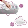 Badabulle Coussin de Maternité et d'Allaitement 2 en 1 Graphique pour Grossesse et Bébé