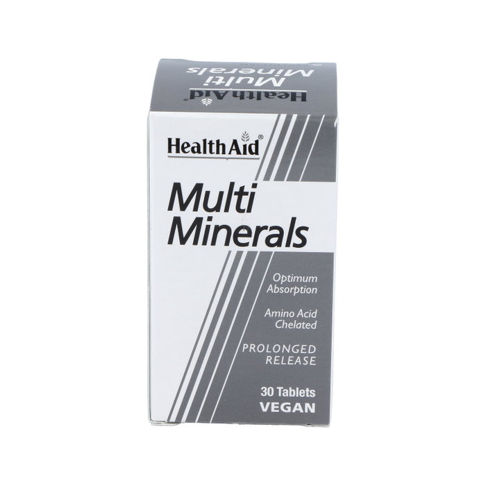 HEALTH AID Multiminerales 30 comprimés