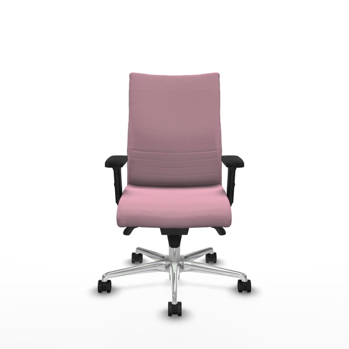Piqueras Y Crespo Chaise de bureau Albacete confidente, mécanisme synchrone, Rose Piqueras Y Crespo Chaise de bureau Albacete confidente, mécanisme synchrone, Rose