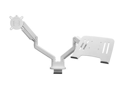 One For All Support pour ordinateur portable M30, Blanc, VESA 75