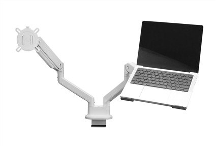 One For All Support pour ordinateur portable M30, Blanc, VESA 75