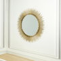 Home Deco Factory Miroir Soleil Doré 60 cm