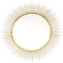 Home Deco Factory Miroir Soleil Doré 60 cm