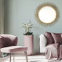 Home Deco Factory Miroir Soleil Doré 60 cm