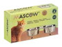 Mascow Lot de 2 gamelles inox pour animaux 400 ml argent 28x15x8 cm antiglisse (Set de 12)