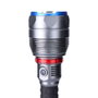 Edm Lampe torche LED rechargeable longue portée 23000 lm 6500K 5 modes IP67 powerbank avec câble USB-C et étui