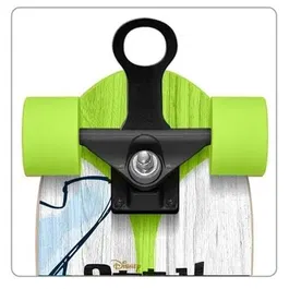 STITCH Skateboard Cruiser ST626310 - 70x20cm (27,5"x8") - Plateau 9 couches érable - Roues PVC 60x45mm - Roulement ABEC 5 - Design double face - Léger et maniable