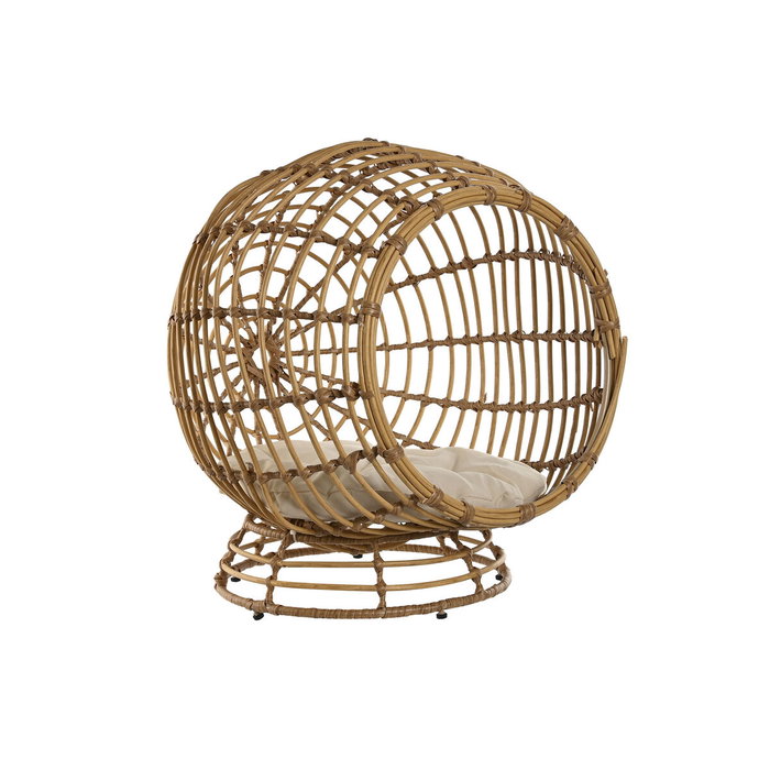 Lit pour animal domestique Home ESPRIT Blanc Naturel rotin synthétique 60 x 58 x 58 cm Lit pour animal domestique Home ESPRIT Blanc Naturel rotin synthétique 60 x 58 x 58 cm