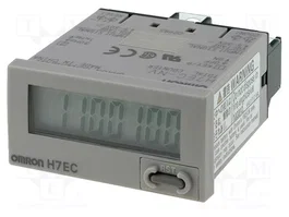 OMRON H7EC Compteur d'impulsions électronique LCD IP66 gris