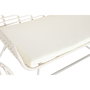 Meubles de jardin DKD Home Decor Blanc 124 x 74 x 84 cm (4 Pièces)