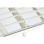 Meubles de jardin DKD Home Decor Blanc 124 x 74 x 84 cm (4 Pièces)