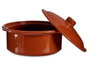 La Dehesa Cocotte 4,5 L en terre cuite couleur miel – 33 x 17,5 x 30,5 cm (Set de 2)